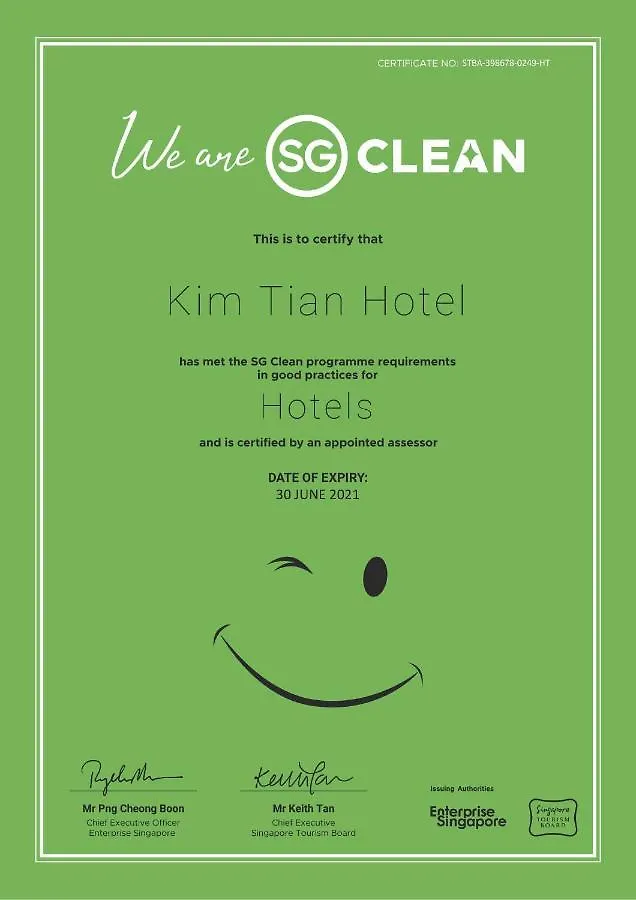Kim Tian Hotel Singapore